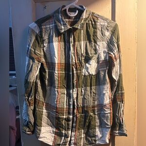 Plaid super soft button down